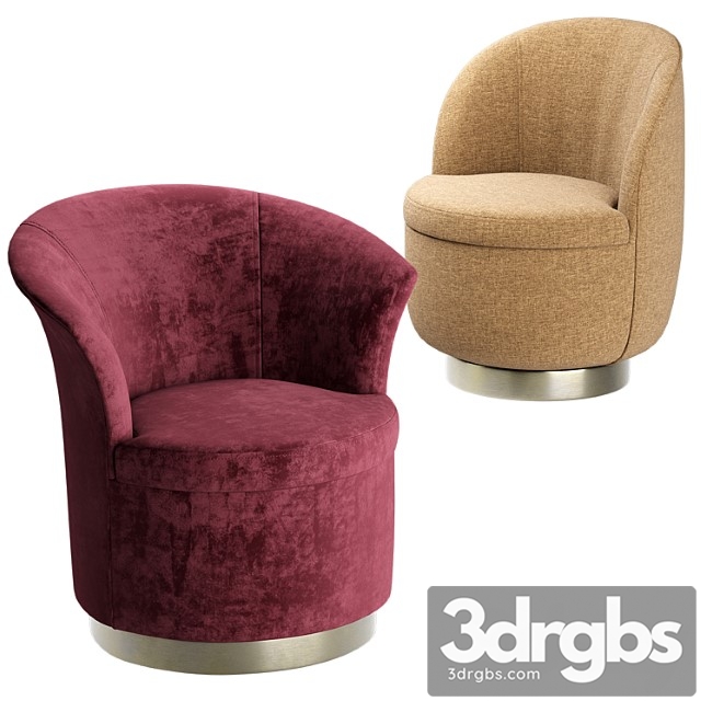 Olar data armchair 3dsmax Download - thumbnail 1