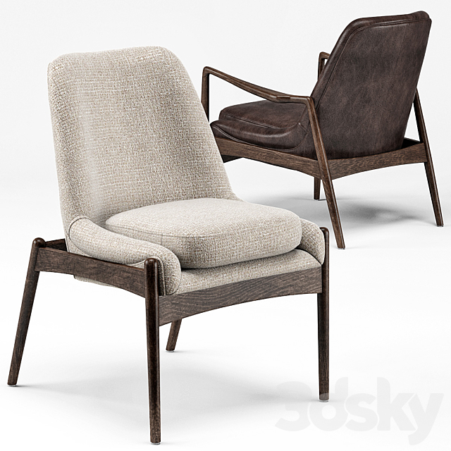 Olena chairs 3DS Max Model - thumbnail 2