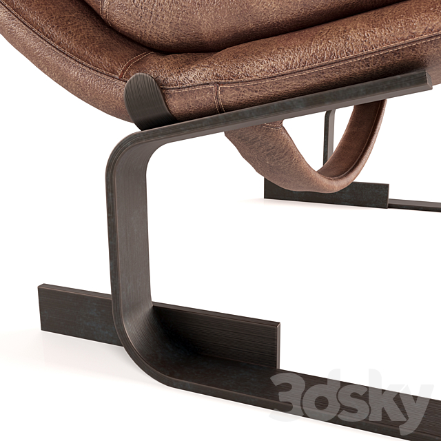 Onda Chair. Saporiti italia 3ds Max - thumbnail 2