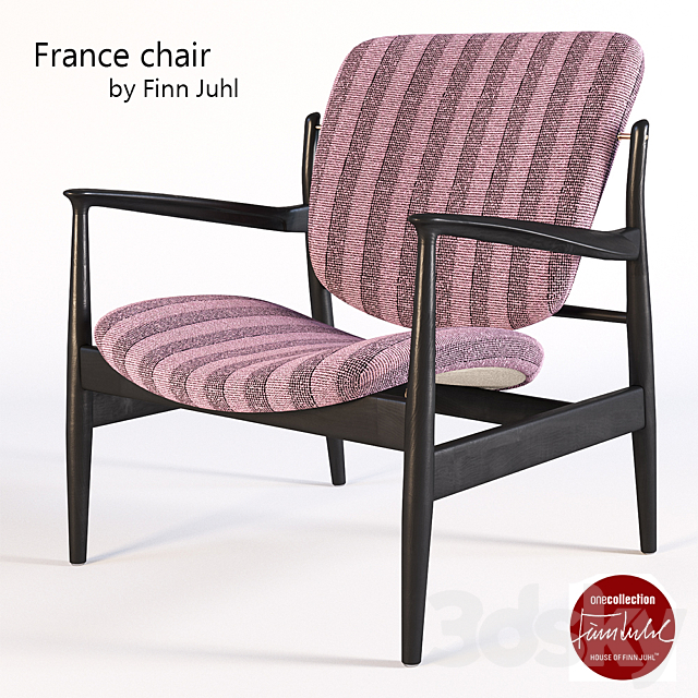 onecollection France Chair by Finn Juhl 3DSMax File - thumbnail 1