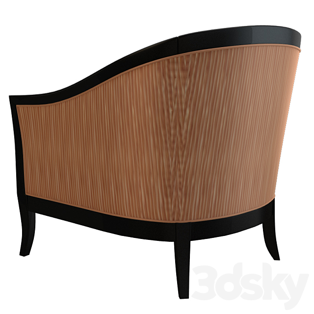 Opera Contemporary Marta classic Armchair 3ds Max - thumbnail 2