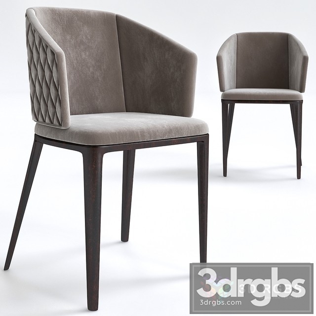 Opera Louise Chair 3dsmax Download - thumbnail 1