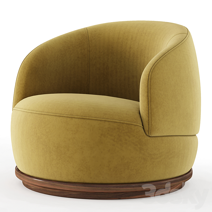 ORBIT Armchair by District Eight 3DS Max Model - thumbnail 1