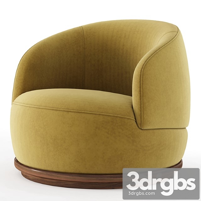 Orbit Armchair By District Eight 4 3dsmax Download - thumbnail 1