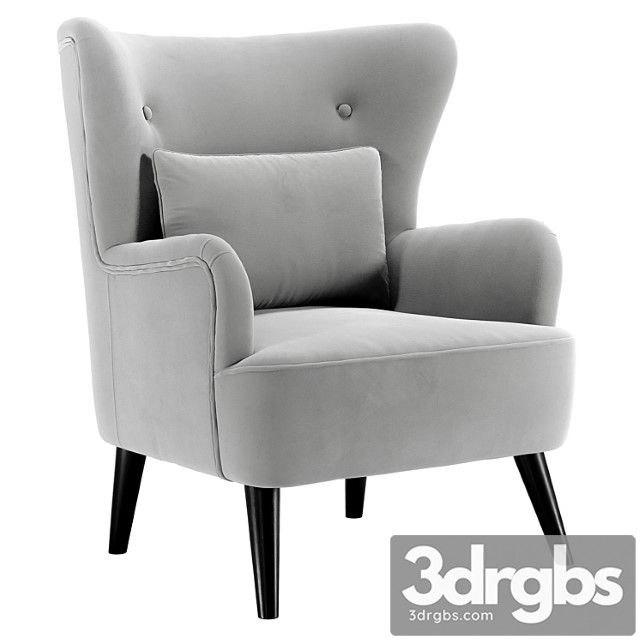 Ottavia Armchair 3dsmax Download - thumbnail 1