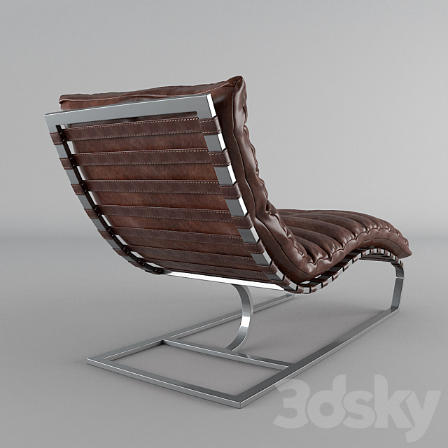 Oviedo Lounge Chair 3ds Max - thumbnail 2