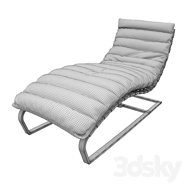 Oviedo Lounge Chair 3ds Max - thumbnail 3