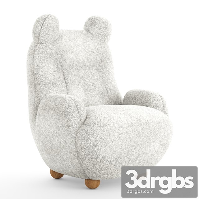 Papa bear armchair 3dsmax Download - thumbnail 1