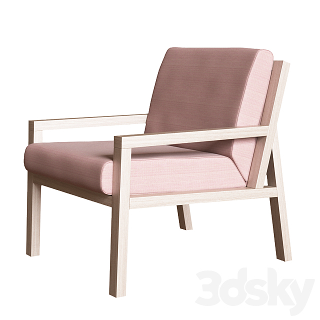 PARIS | Armchair 3DSMax File - thumbnail 1