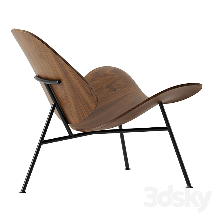 Pedersen chair by Bernhardt Design 3DS Max Model - thumbnail 2