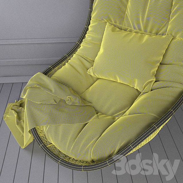 Pendant armchair 3DSMax File - thumbnail 3