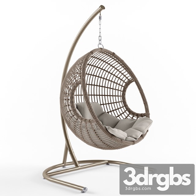 Pendent chair palermo rammus 3dsmax Download - thumbnail 1