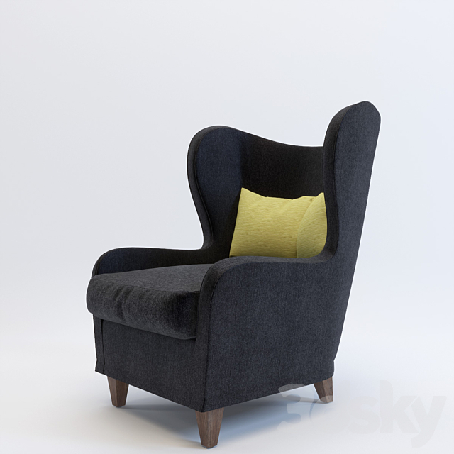 PETER ARMCHAIR 3ds Max - thumbnail 1