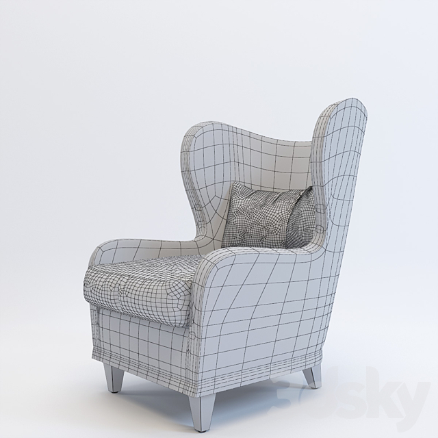 PETER ARMCHAIR 3ds Max - thumbnail 3