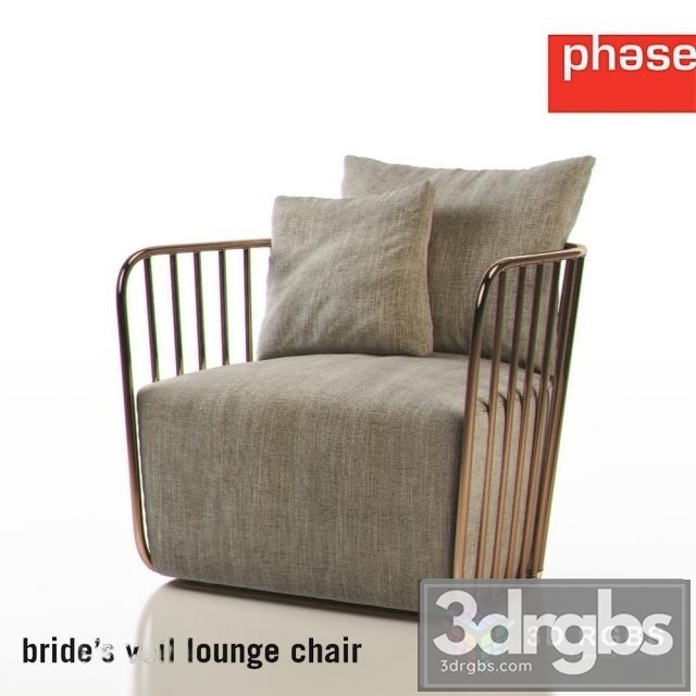 Phase Brides Veil Armchair 3dsmax Download - thumbnail 1