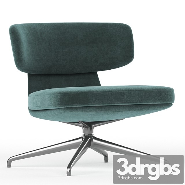 Piccadilly armchair 3dsmax Download - thumbnail 1