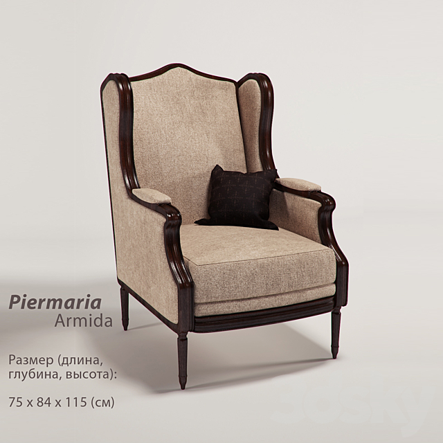 Piermaria Armida 3ds Max - thumbnail 1