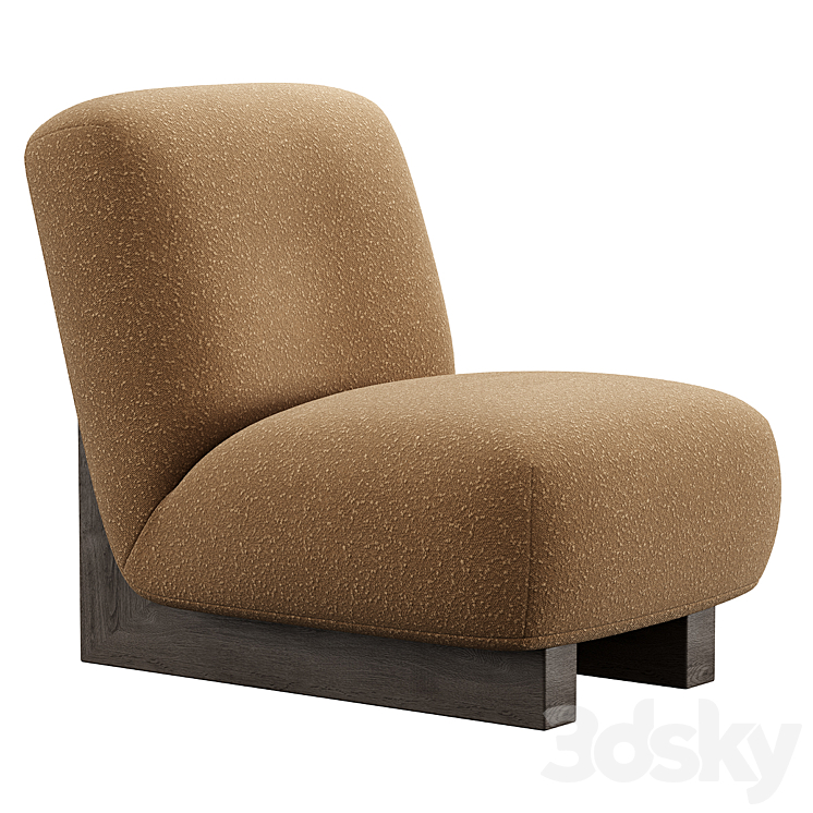 Pierre Armchair P 3DS Max Model - thumbnail 1