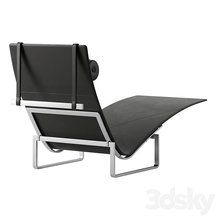 PK24 chaise longue by Fritz Hansen 3DS Max - thumbnail 2