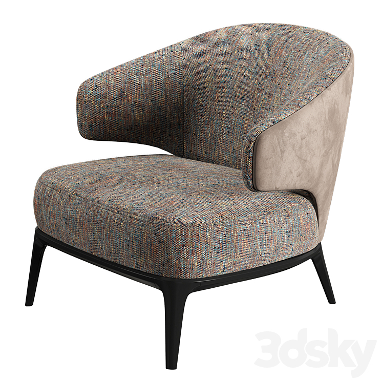 PLAY W Furman Armchair 3DS Max - thumbnail 1