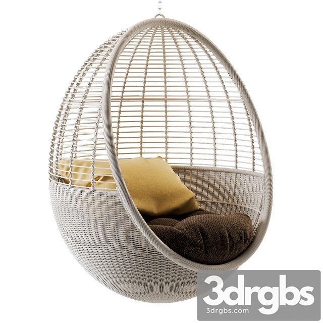 Pod Hanging Chair 3dsmax Download - thumbnail 1