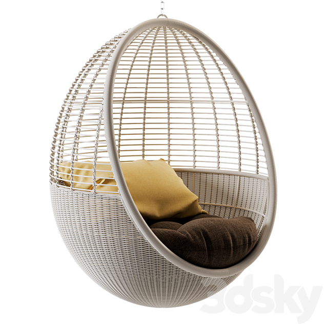 Pod Hanging Chair 3DSMax File - thumbnail 1