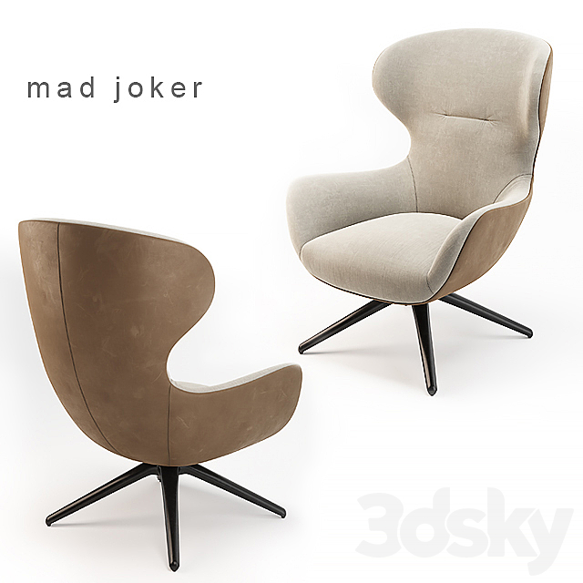 poliform mad joker 3ds Max - thumbnail 1