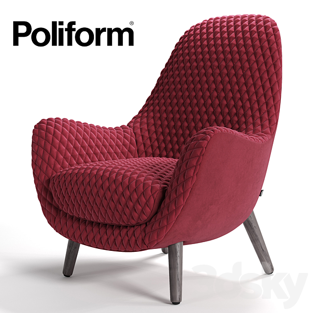 Poliform MAD KING # 2 3DSMax File - thumbnail 1