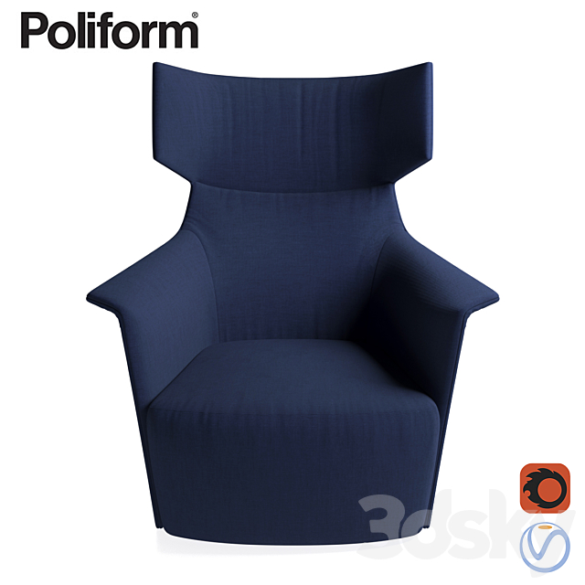 Poliform Santa Monica Home 3DSMax File - thumbnail 1