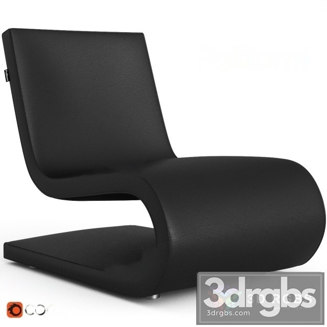 Poliform Snake Armchair 3dsmax Download - thumbnail 1