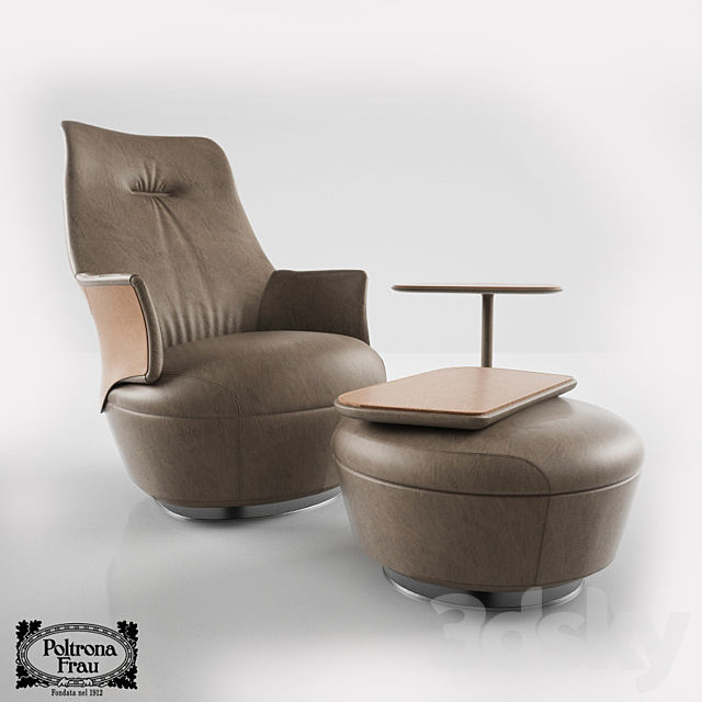 Poltrona Frau Assaya collection 3DSMax File - thumbnail 1