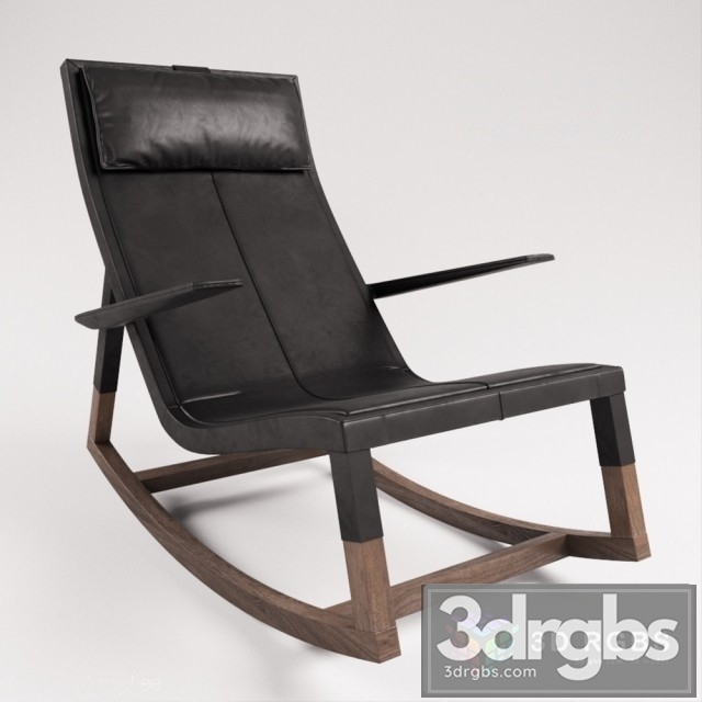 Poltrona Frau Don Do Armchair 3dsmax Download - thumbnail 1