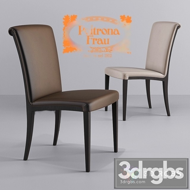 Poltrona Frau Samo Chair 3dsmax Download - thumbnail 1