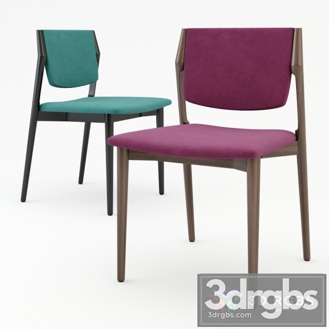 Potocco Luisa Chair 3dsmax Download - thumbnail 1