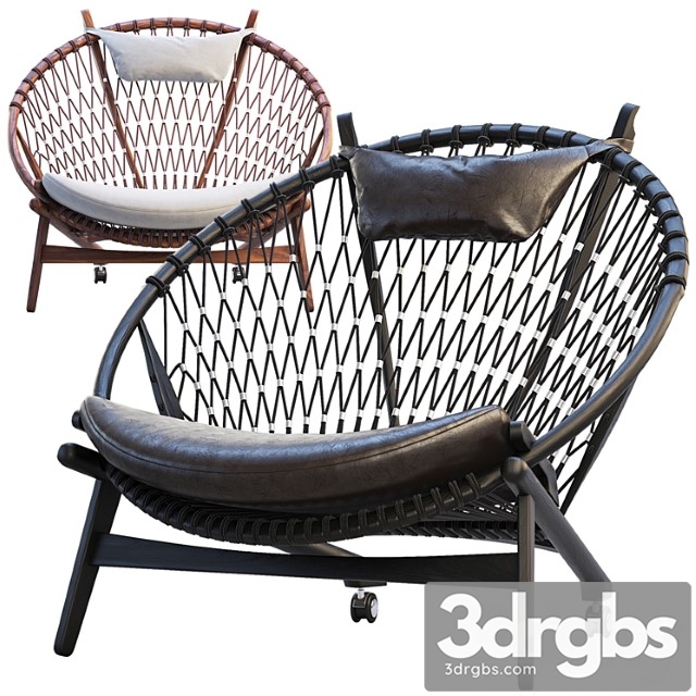 Pp130 circle chair 3dsmax Download - thumbnail 1