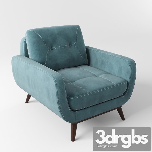 Pralin Koltuk Takimi Armchair 3dsmax Download - thumbnail 1