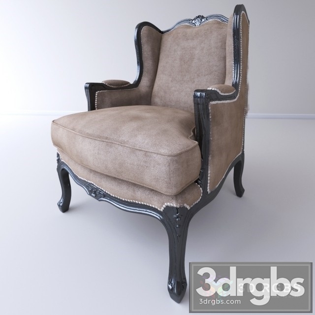 Pregno Armchair 3dsmax Download - thumbnail 1