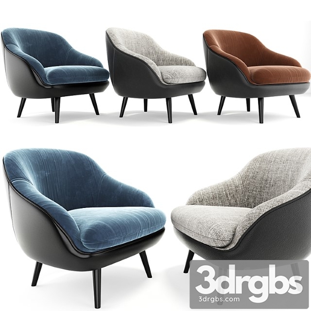 Prius armchair 3dsmax Download - thumbnail 1