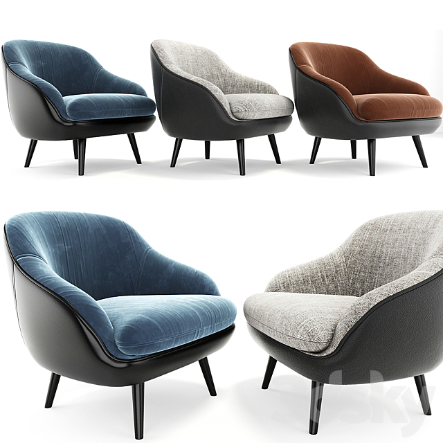 Prius Armchair 3DSMax File - thumbnail 1