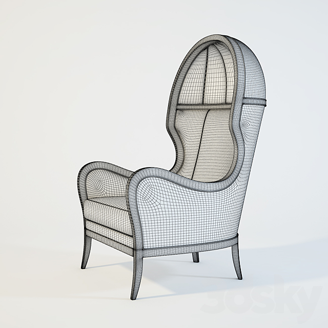 “PROFI” chair ANGELO CAPPELLINI 39108 3DSMax File - thumbnail 2