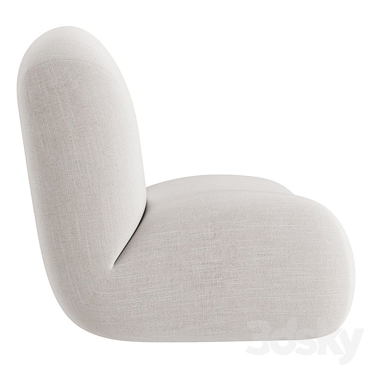 Pukka Lounge Chair 3DS Max Model - thumbnail 2