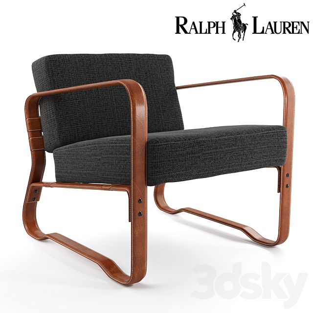 Ralph Lauren-CHAIR – SADDLE 3DSMax File - thumbnail 1