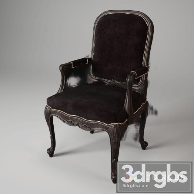 Ralph Lauren Conservatory Garden Armchair 3dsmax Download - thumbnail 1