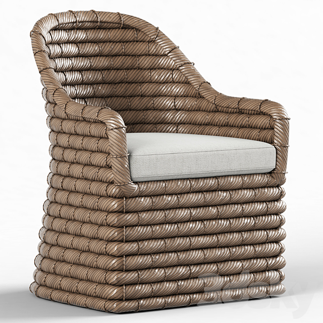 Ralph Lauren Home JOSHUA TREE DINING CHAIR 3ds Max - thumbnail 1