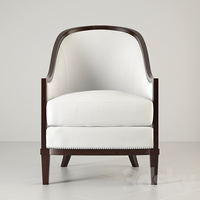 Ralph Lauren Mayfair Bergere Chair 3DS Max Model - thumbnail 1