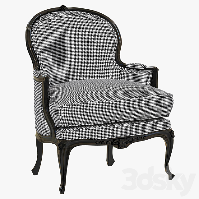 Ralph Lauren ST. GERMAIN OCCASIONAL CHAIR 3ds Max - thumbnail 1