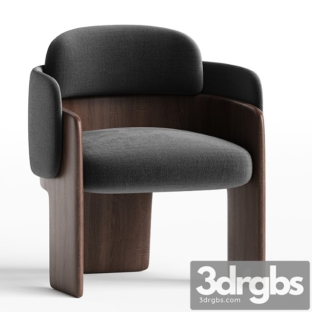 Raphael Navot Quartet Chair 3dsmax Download - thumbnail 1