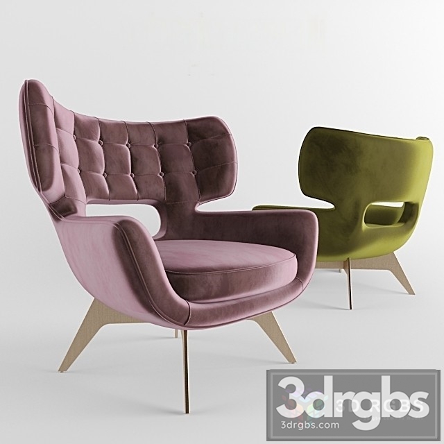 RC Maclaine Armchair 3dsmax Download - thumbnail 1