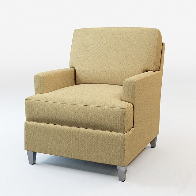 Reading chair 3DSMax File - thumbnail 1