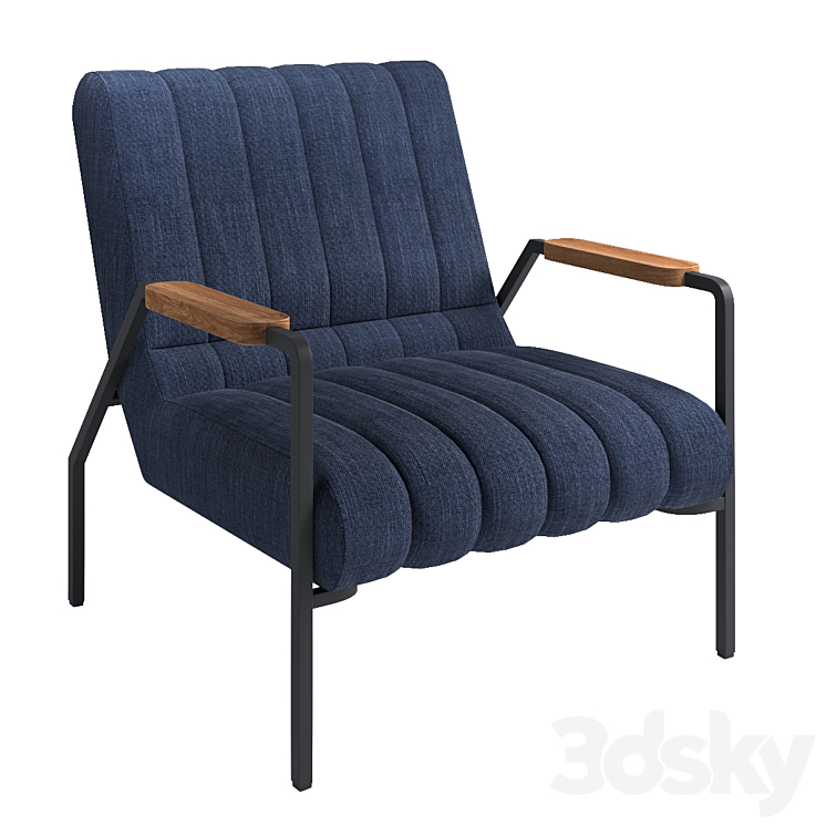 Record chair 3DS Max - thumbnail 1